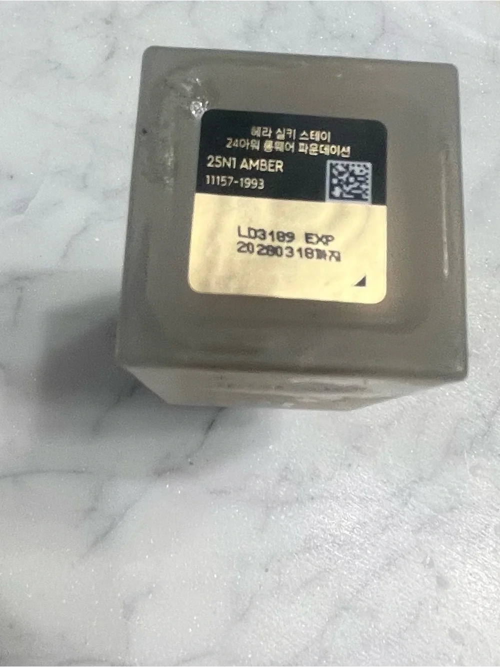 Korean Beauty:spf20 foundation HERA Silky Stay 25N1 AMBER NEW